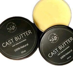 Canadian 🇨🇦 3.5 oz Cast Butter All Natural Cast Iron Seasoning